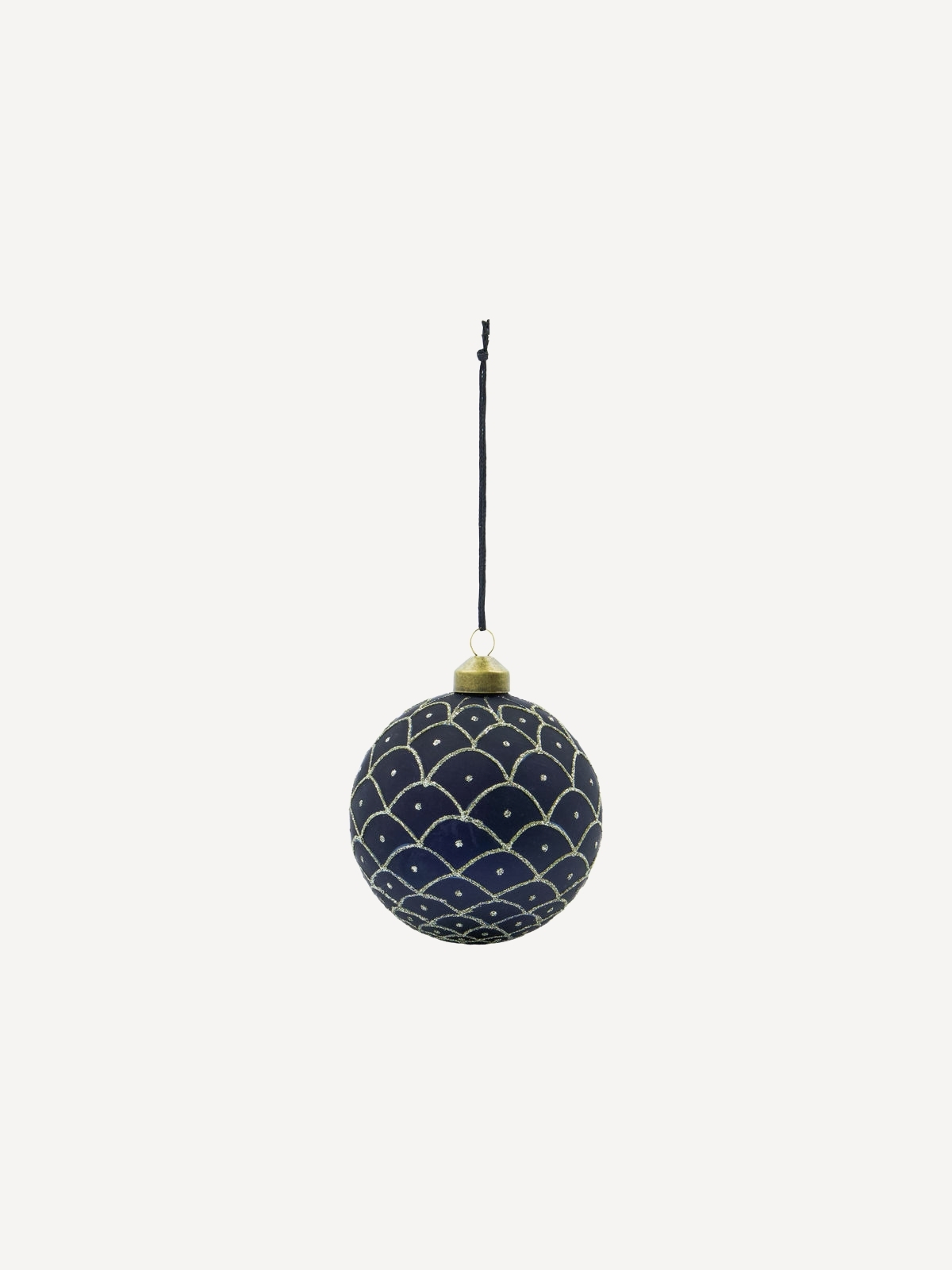 Baumschmuck Epoca, 4er Set, Lila-Blau