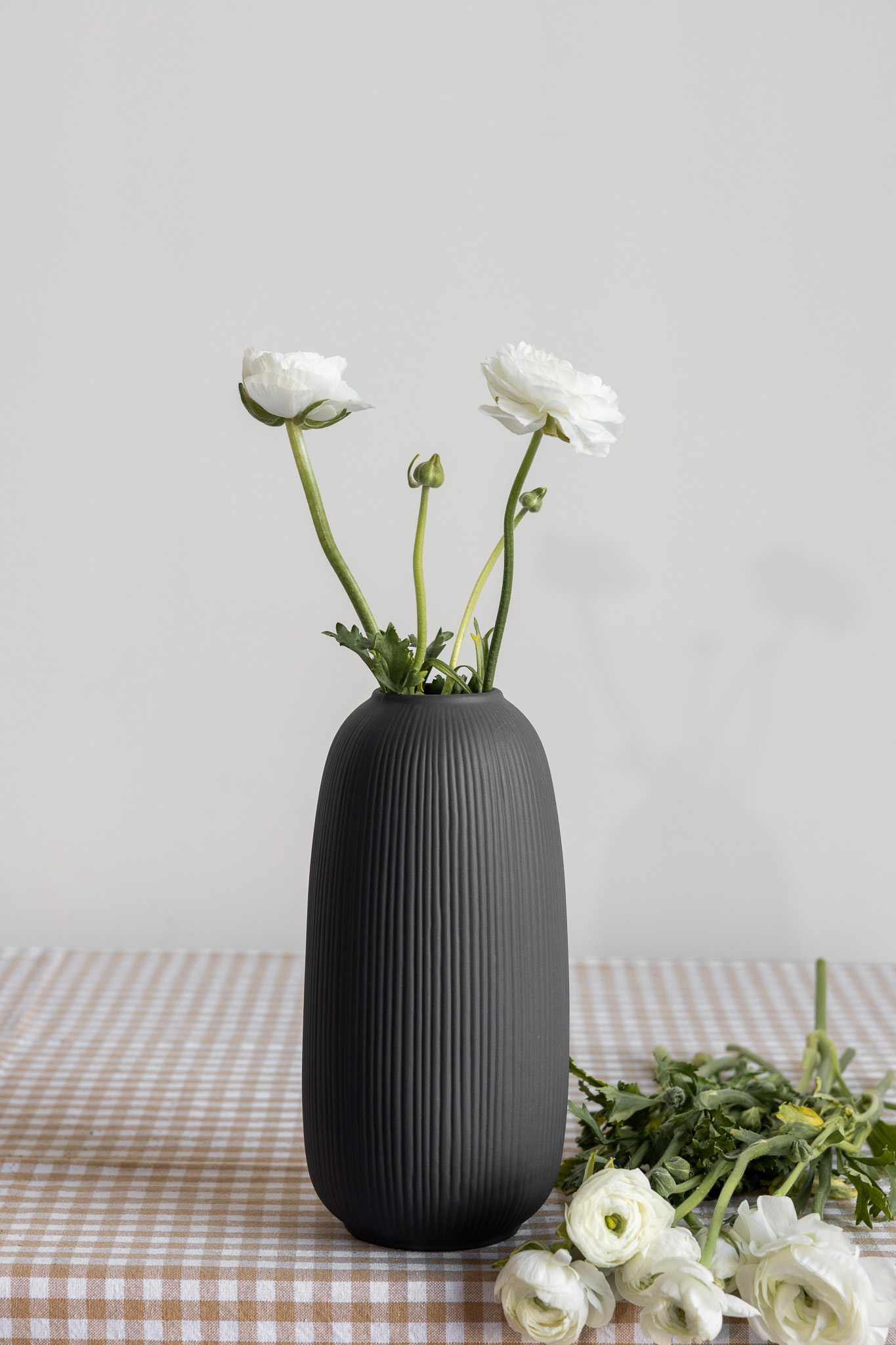 Vase Åby, dark grey