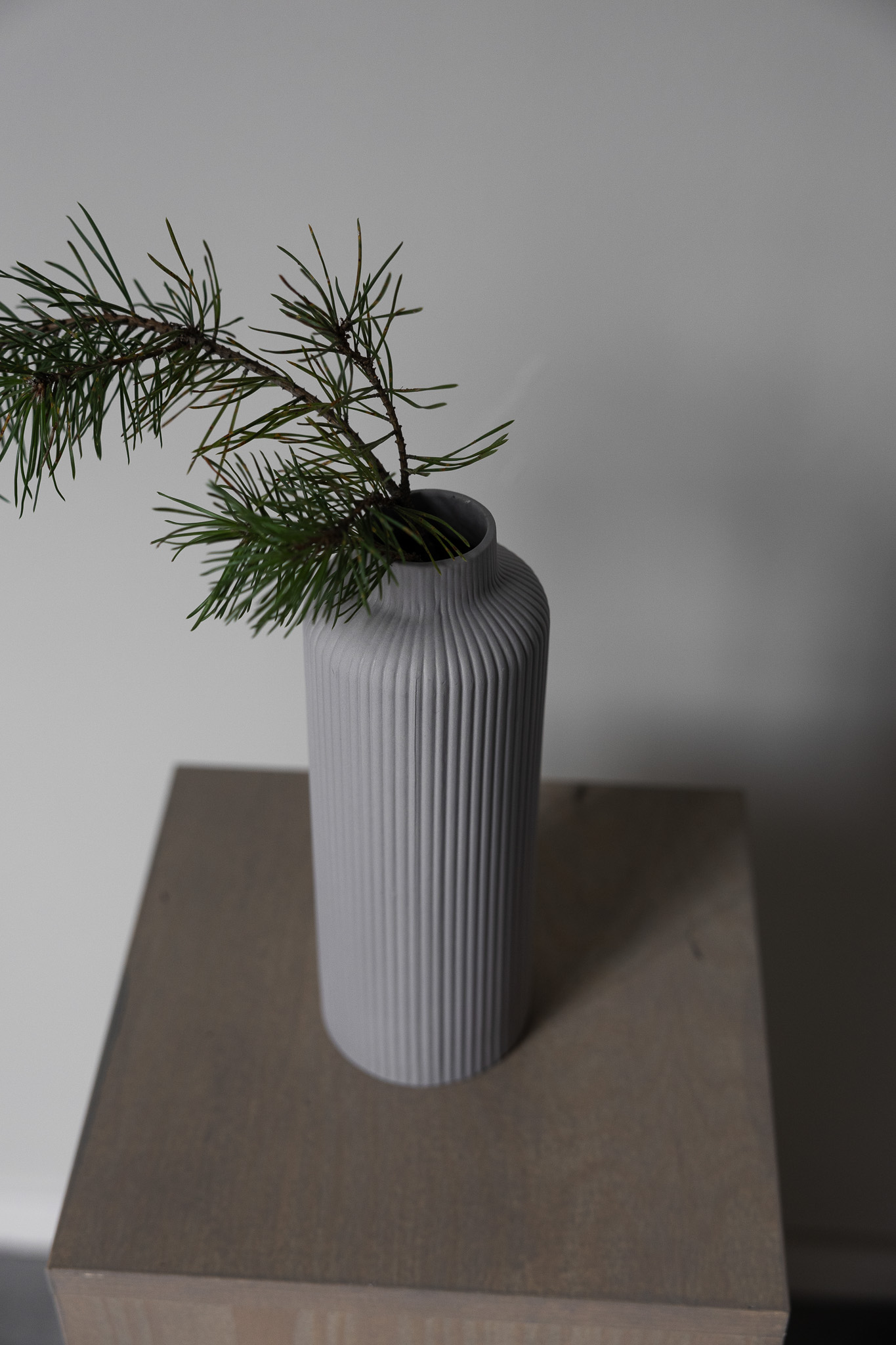 Vase Ådala, light grey