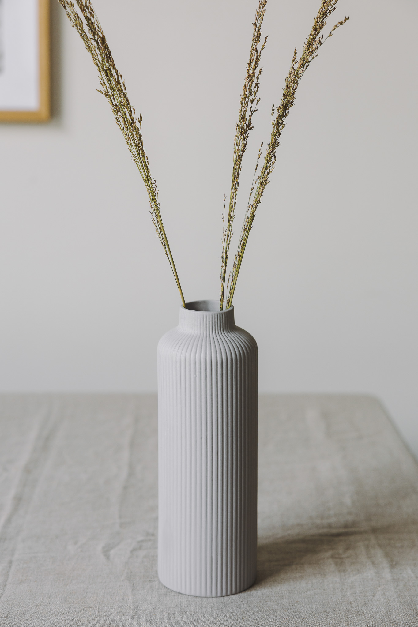 Vase Ådala, light grey