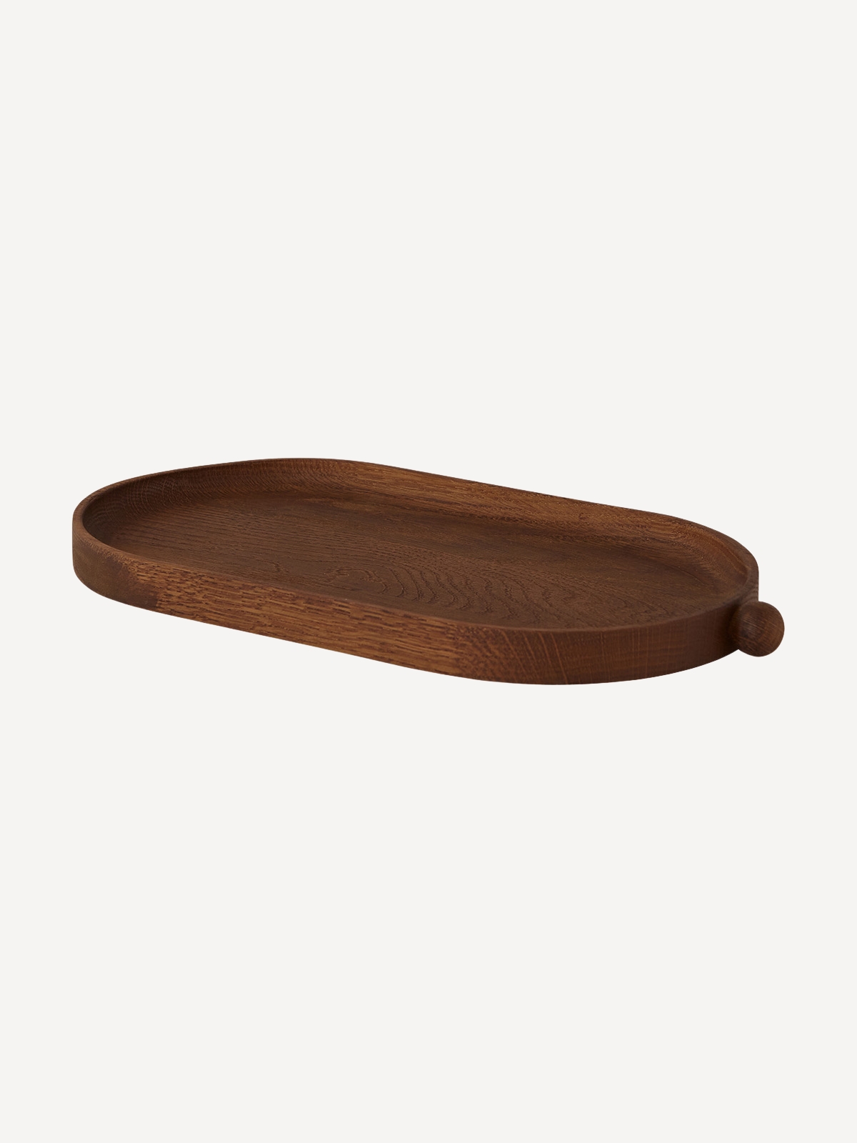 Inka Wood Tray, drak brown